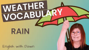 Weather Vocabulary & Expressions: Rain