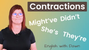 Contractions in English